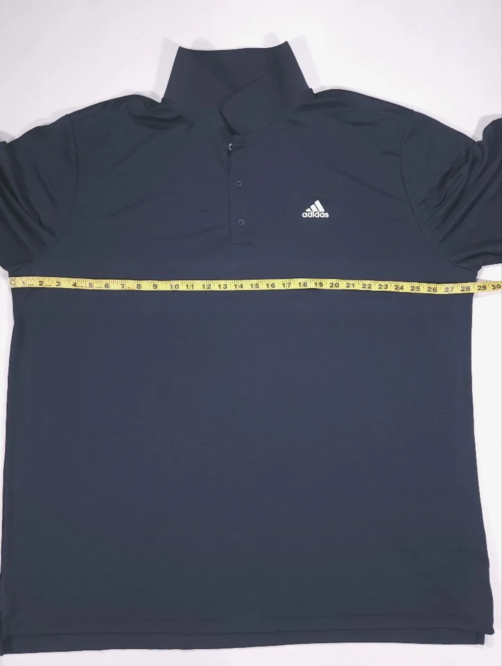 Adidas Size 3XL Tall Mens Navy Blue Polo Shirt In Excellant Condition